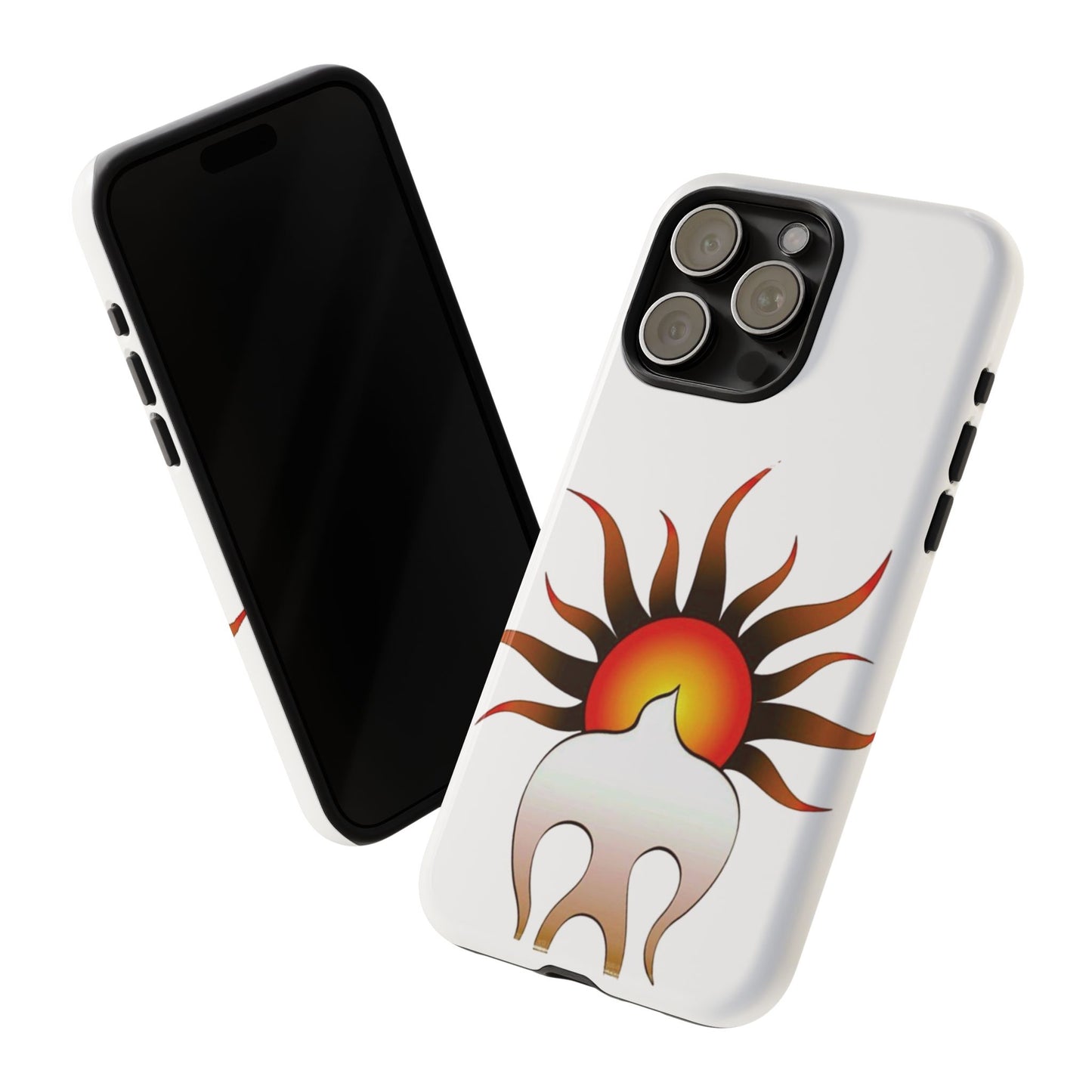 Sunburst Tough Phone Case – Stylish Protection for Outdoor Enthusiasts