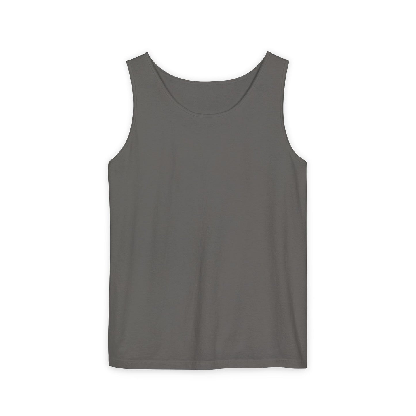 Unisex Garment-Dyed Tank Top - 'DROCK SUPPORT' - Casual Comfort for Every Occasion