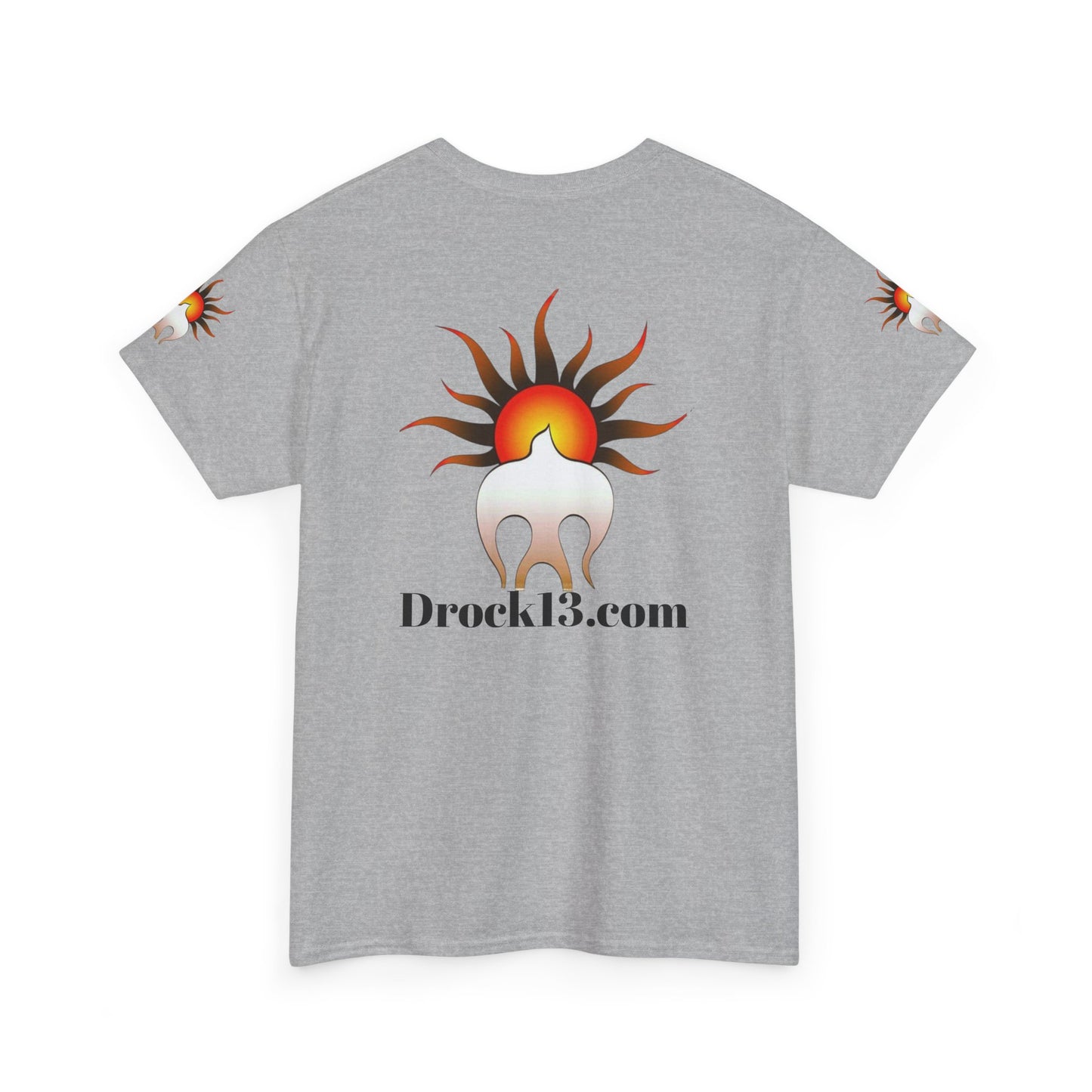 Drock Life Unisex Heavy Cotton Tee - Casual Graphic T-Shirt for Everyday Style