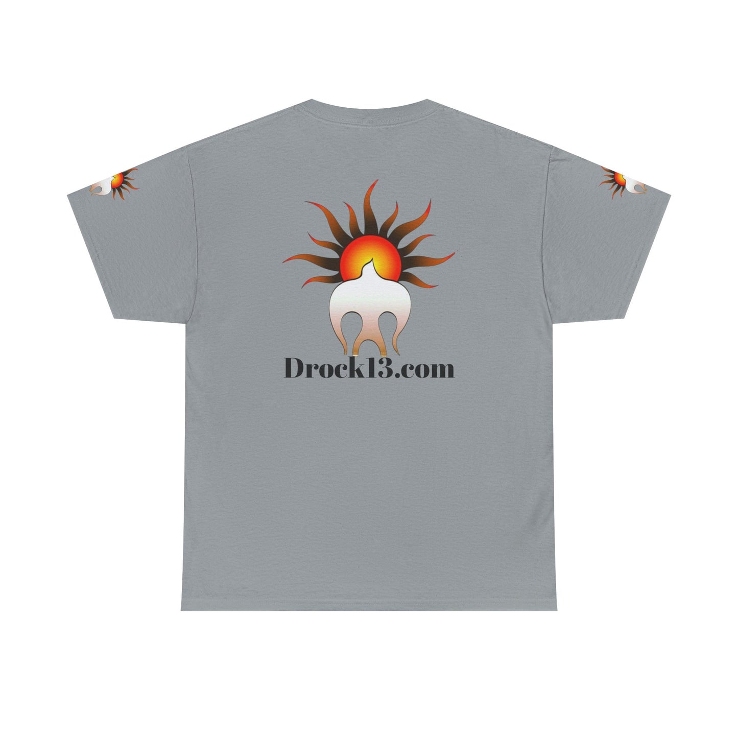Drock Life Unisex Heavy Cotton Tee - Casual Graphic T-Shirt for Everyday Style