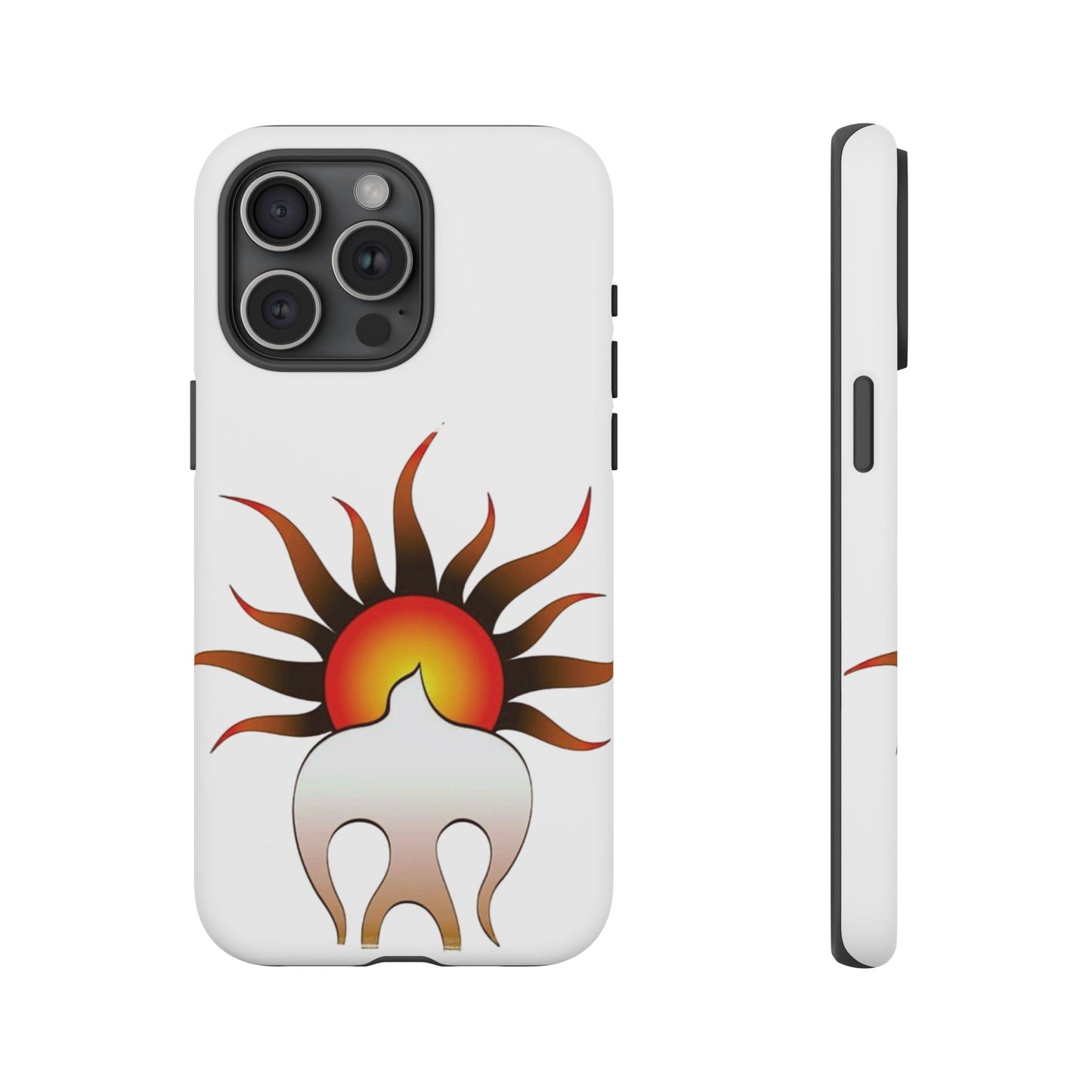 Sunburst Tough Phone Case – Stylish Protection for Outdoor Enthusiasts