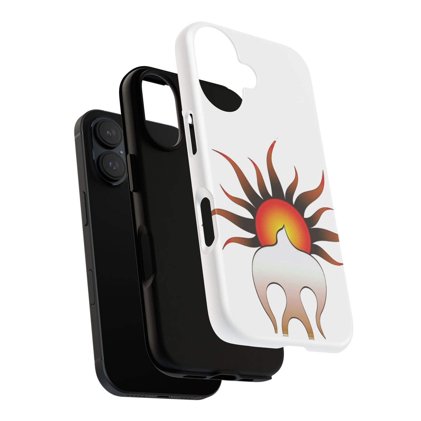Sunburst Tough Phone Case – Stylish Protection for Outdoor Enthusiasts