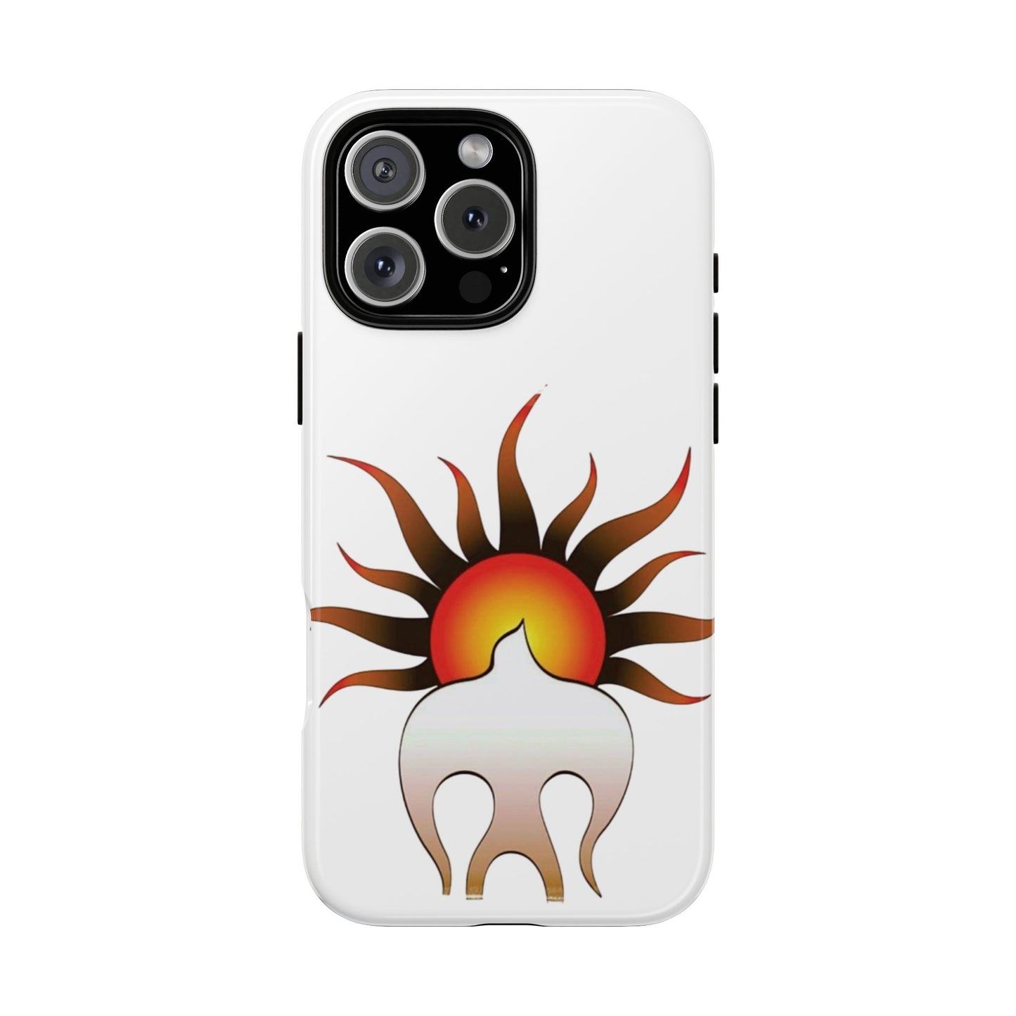 Sunburst Tough Phone Case – Stylish Protection for Outdoor Enthusiasts