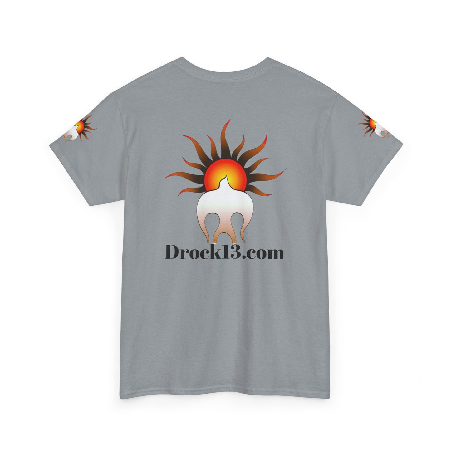 Drock Life Unisex Heavy Cotton Tee - Casual Graphic T-Shirt for Everyday Style