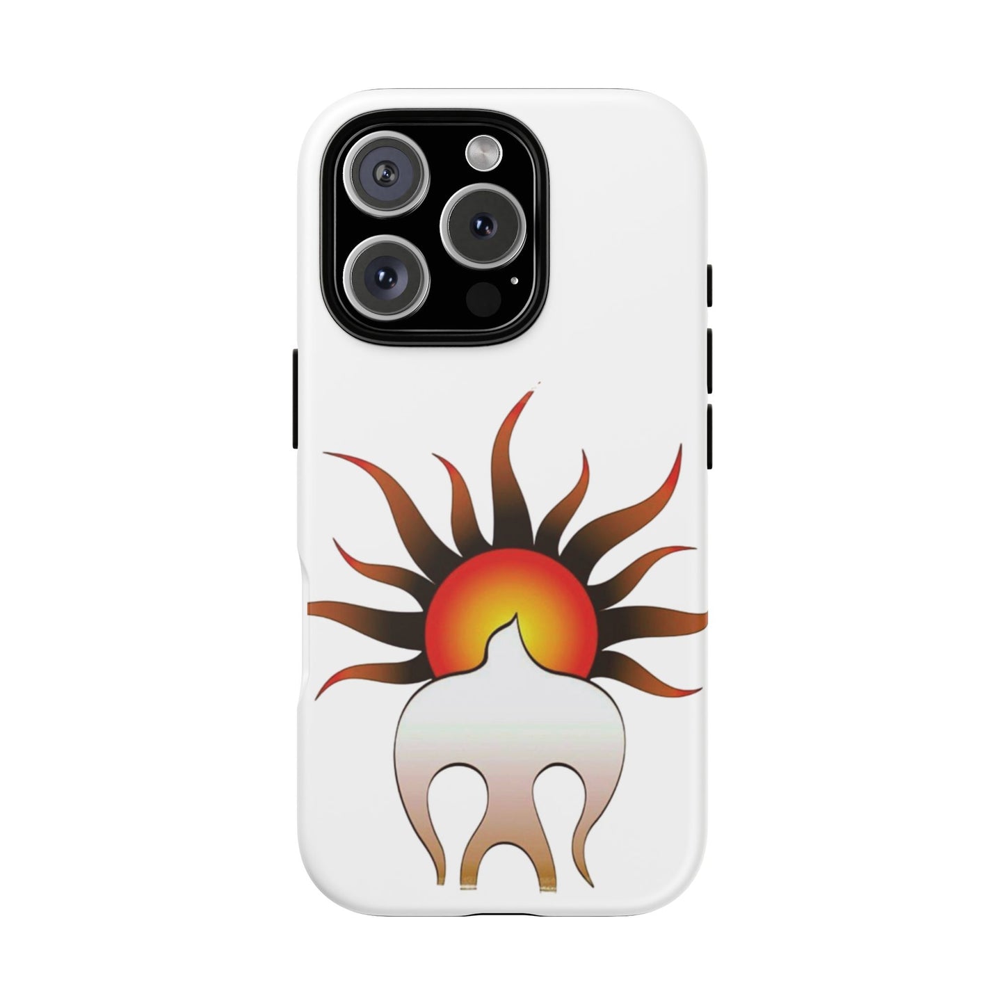 Sunburst Tough Phone Case – Stylish Protection for Outdoor Enthusiasts