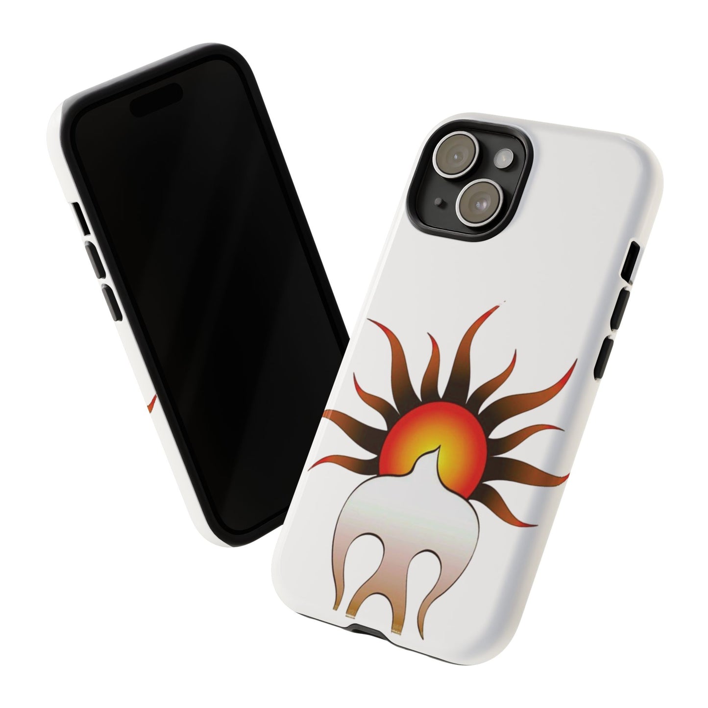 Sunburst Tough Phone Case – Stylish Protection for Outdoor Enthusiasts