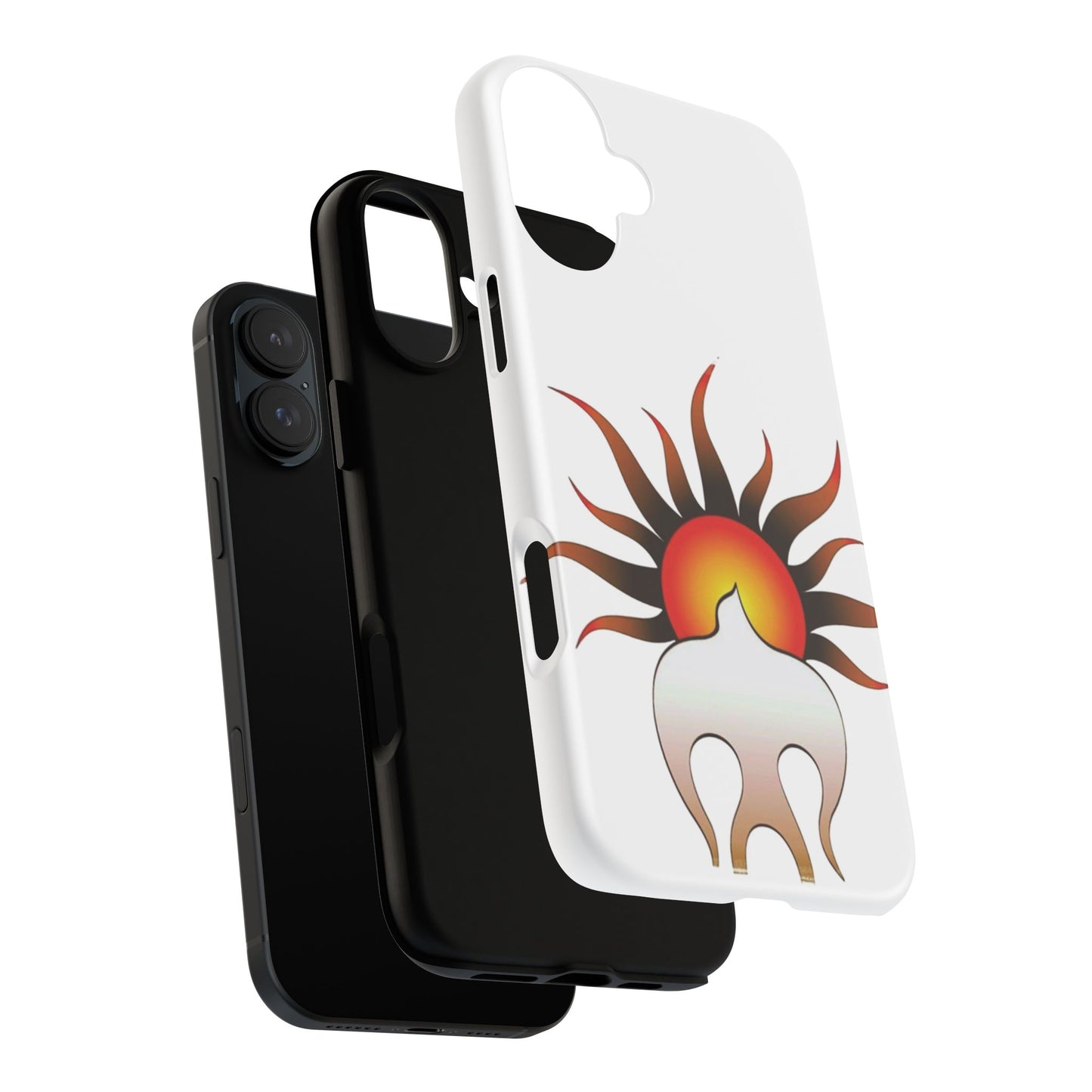Sunburst Tough Phone Case – Stylish Protection for Outdoor Enthusiasts