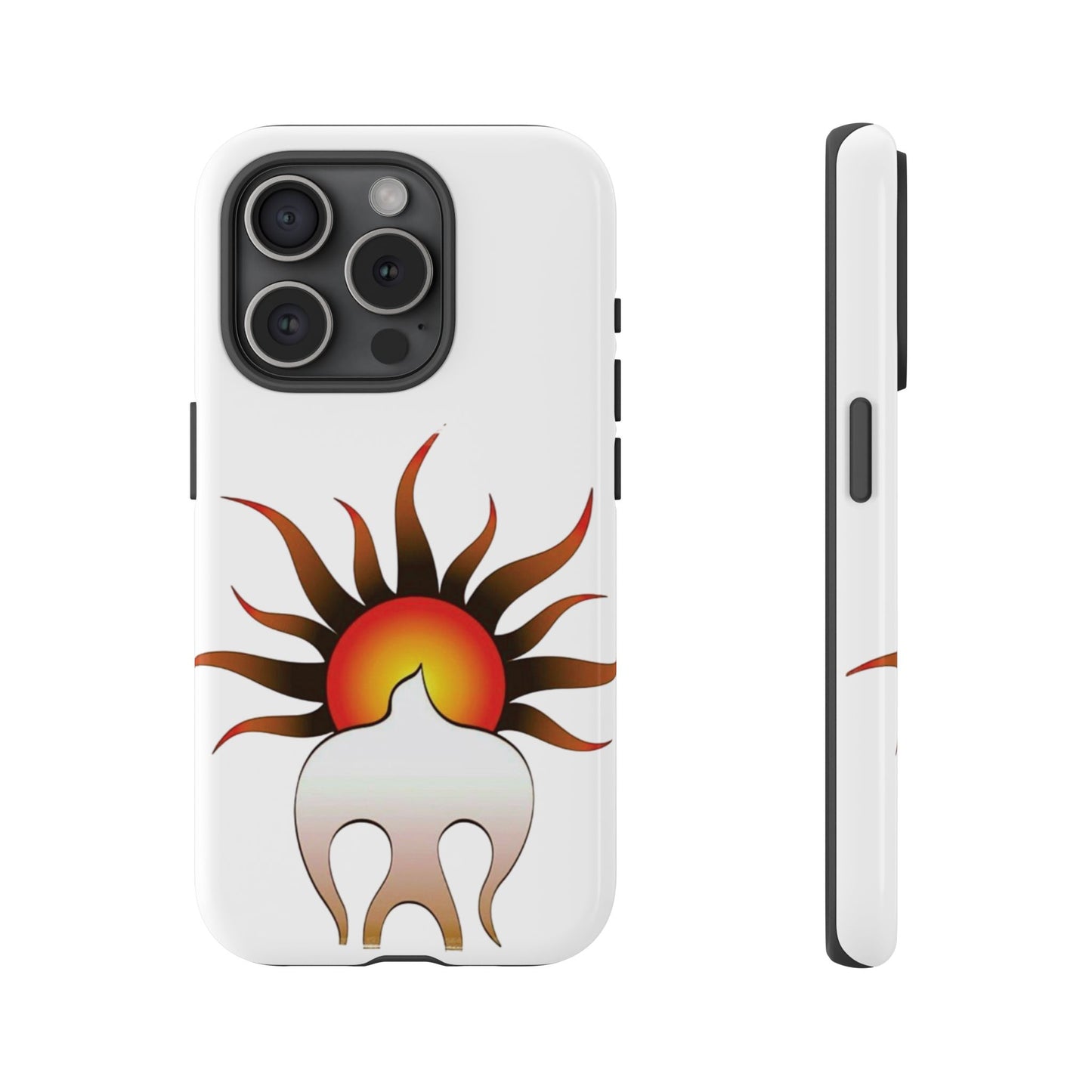 Sunburst Tough Phone Case – Stylish Protection for Outdoor Enthusiasts