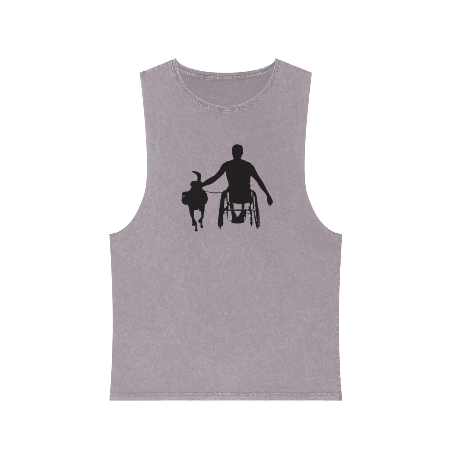 Empowerment Stonewash Tank Top for Active Living