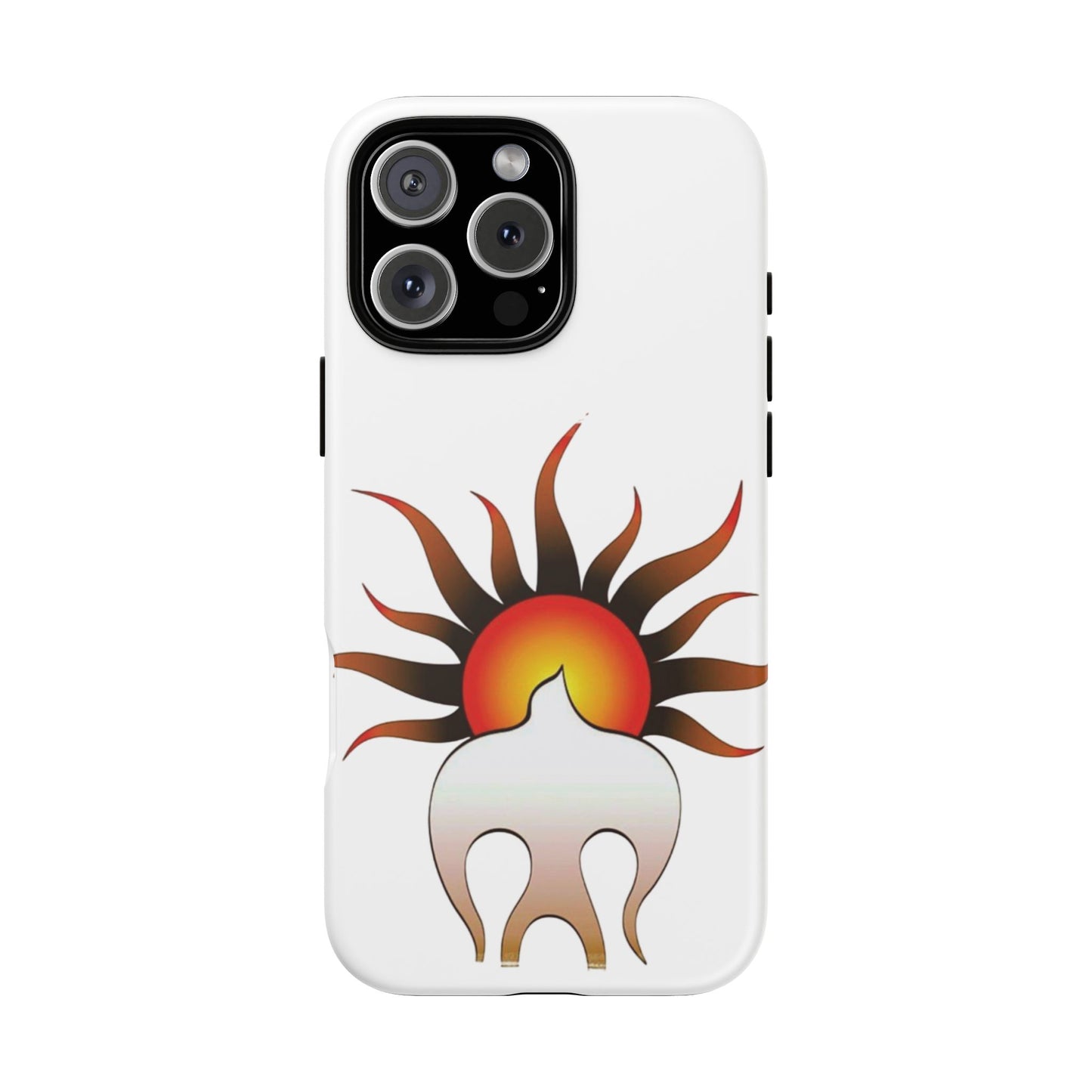 Sunburst Tough Phone Case – Stylish Protection for Outdoor Enthusiasts
