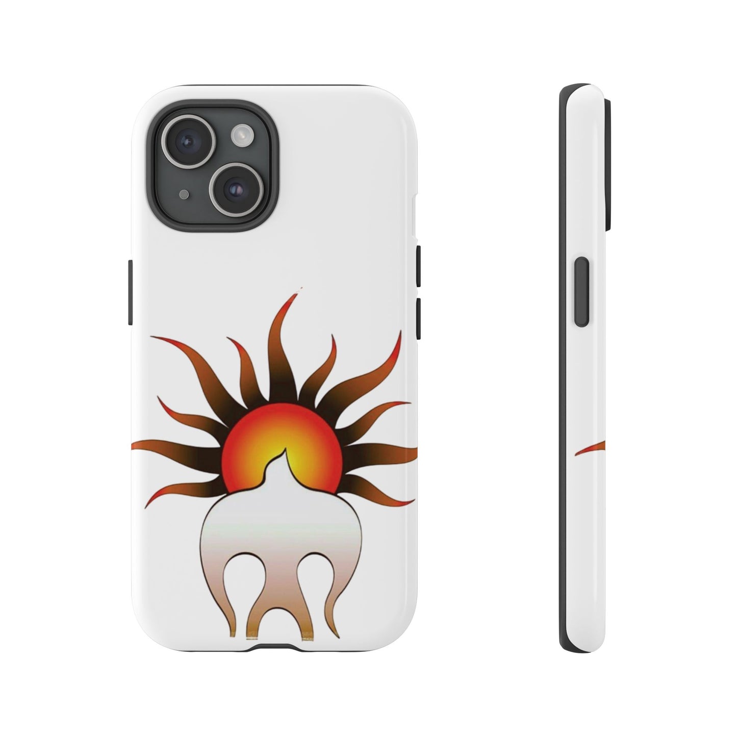 Sunburst Tough Phone Case – Stylish Protection for Outdoor Enthusiasts