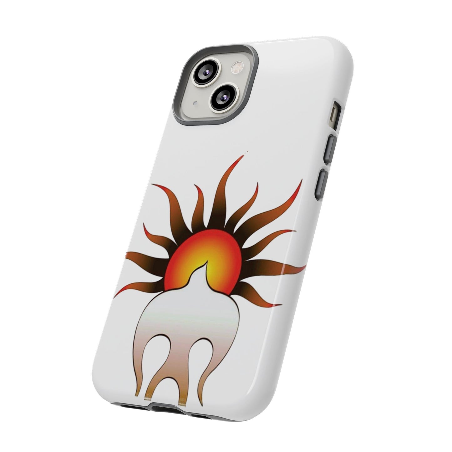Sunburst Tough Phone Case – Stylish Protection for Outdoor Enthusiasts