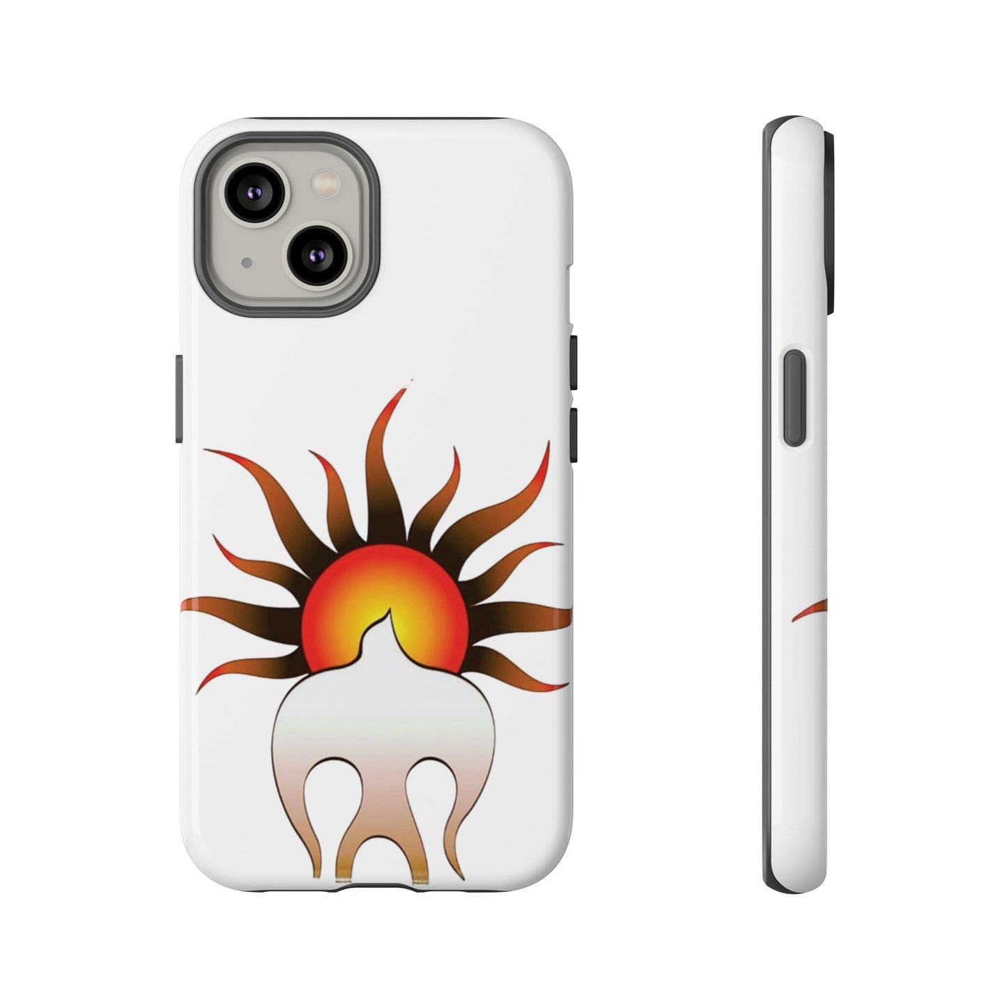 Sunburst Tough Phone Case – Stylish Protection for Outdoor Enthusiasts