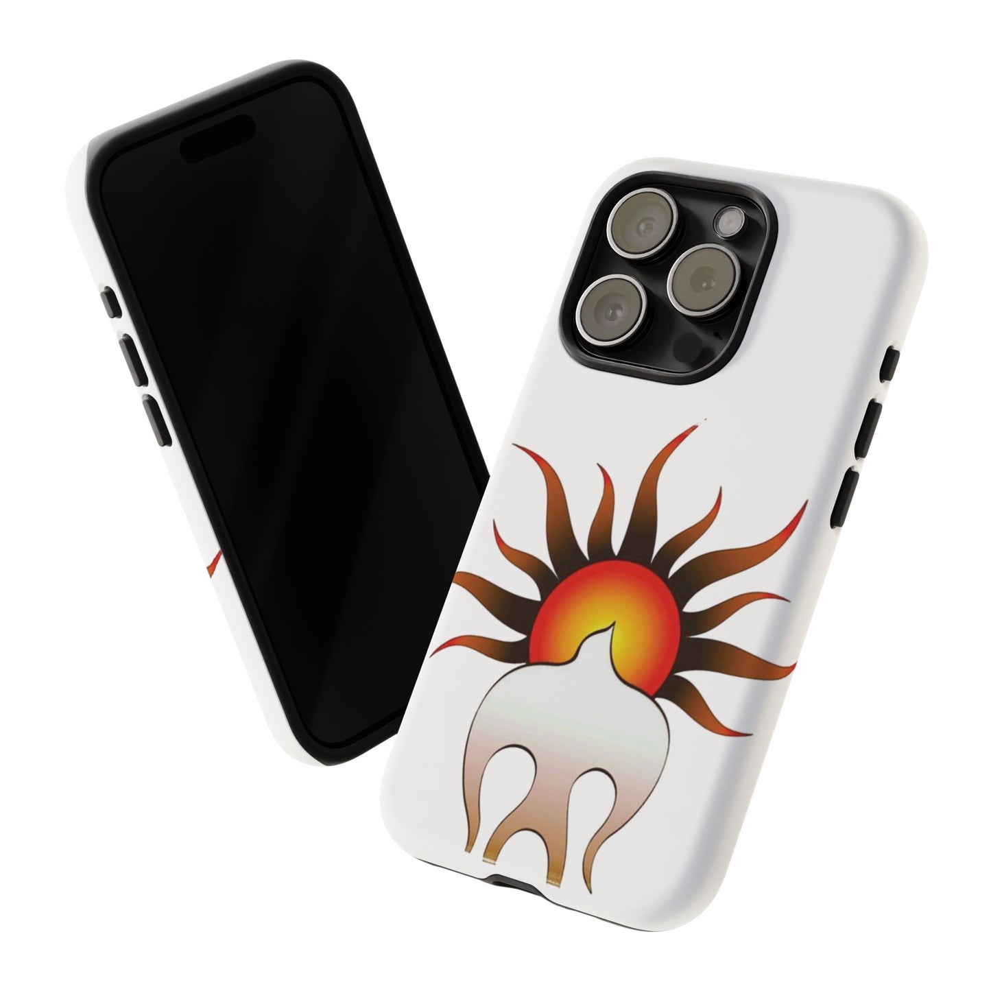 Sunburst Tough Phone Case – Stylish Protection for Outdoor Enthusiasts