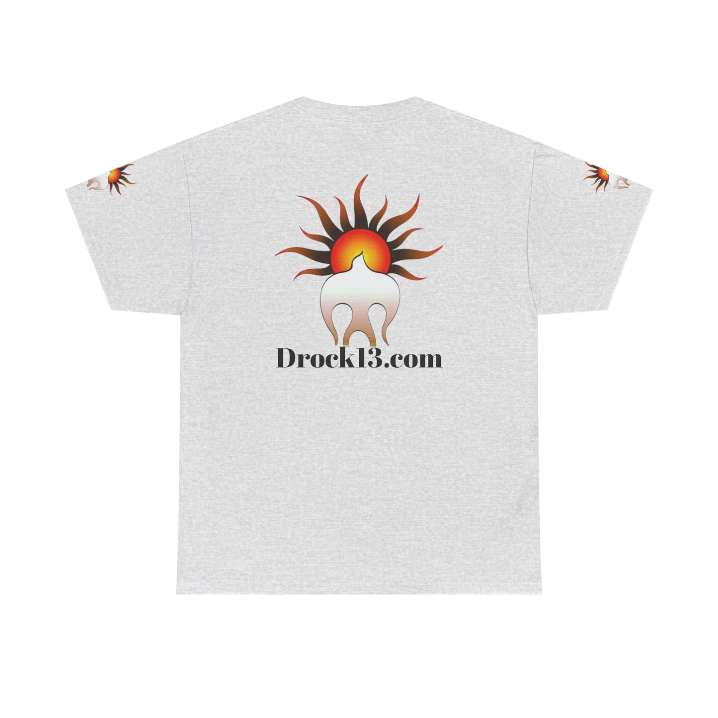 Drock Life Unisex Heavy Cotton Tee - Casual Graphic T-Shirt for Everyday Style