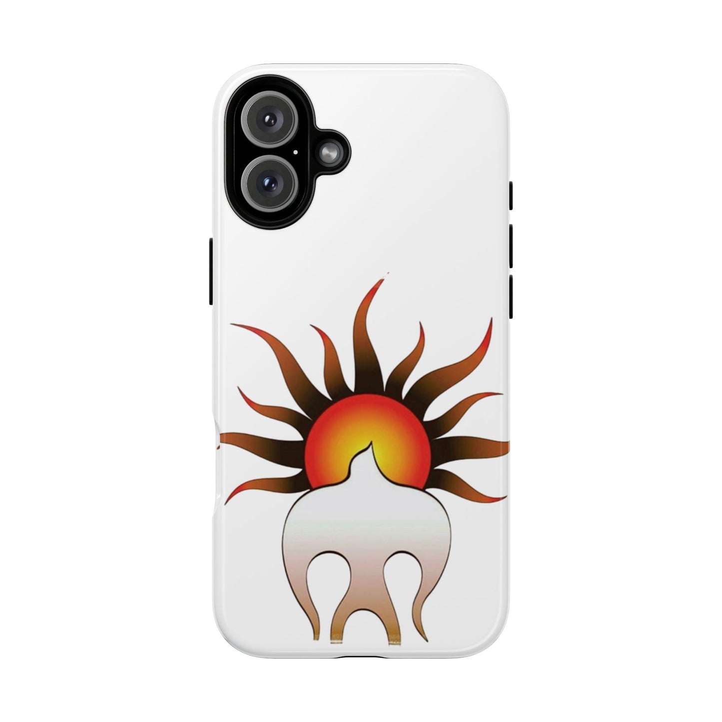 Sunburst Tough Phone Case – Stylish Protection for Outdoor Enthusiasts