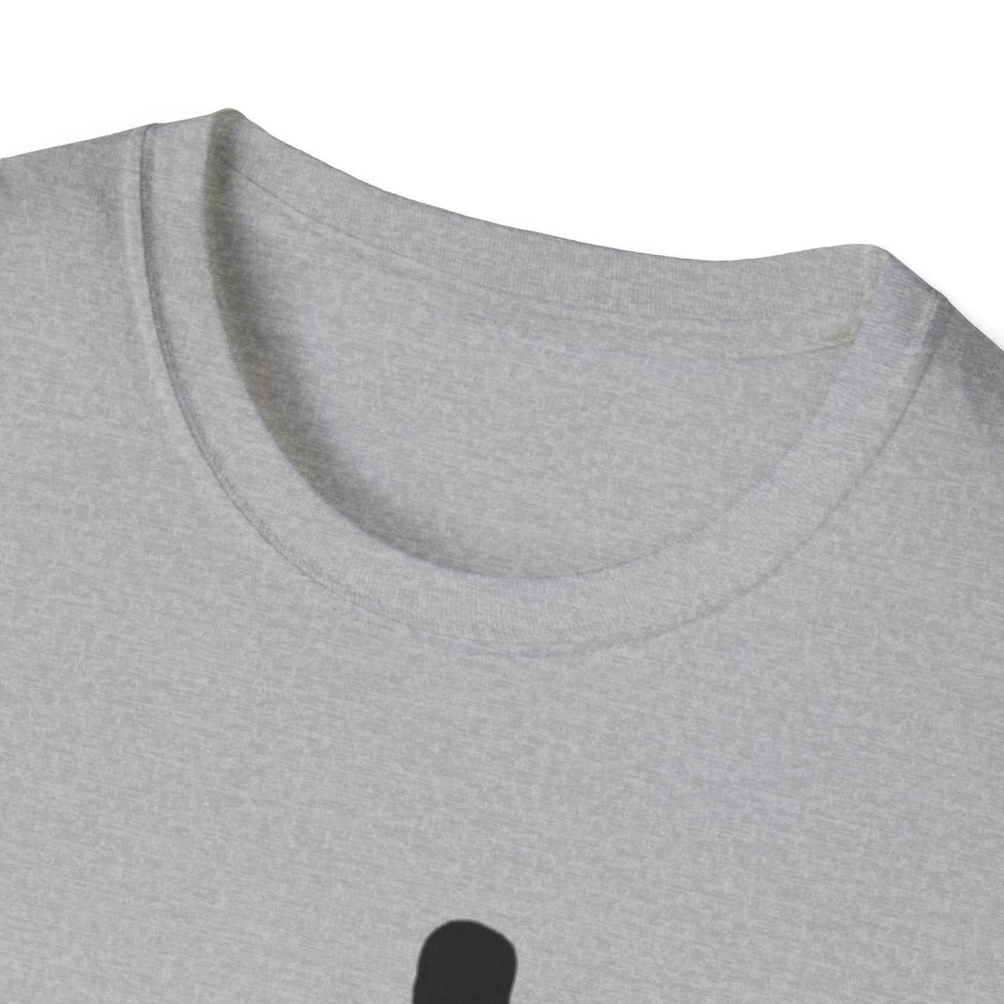 Empathy in Motion Unisex Softstyle T-Shirt – Inclusive Design for Pet Lovers