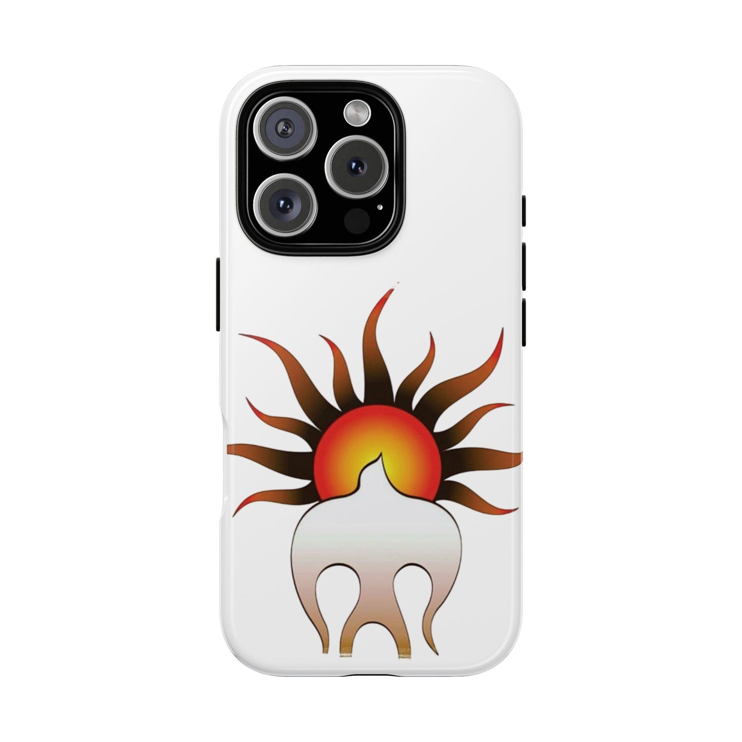 Sunburst Tough Phone Case – Stylish Protection for Outdoor Enthusiasts