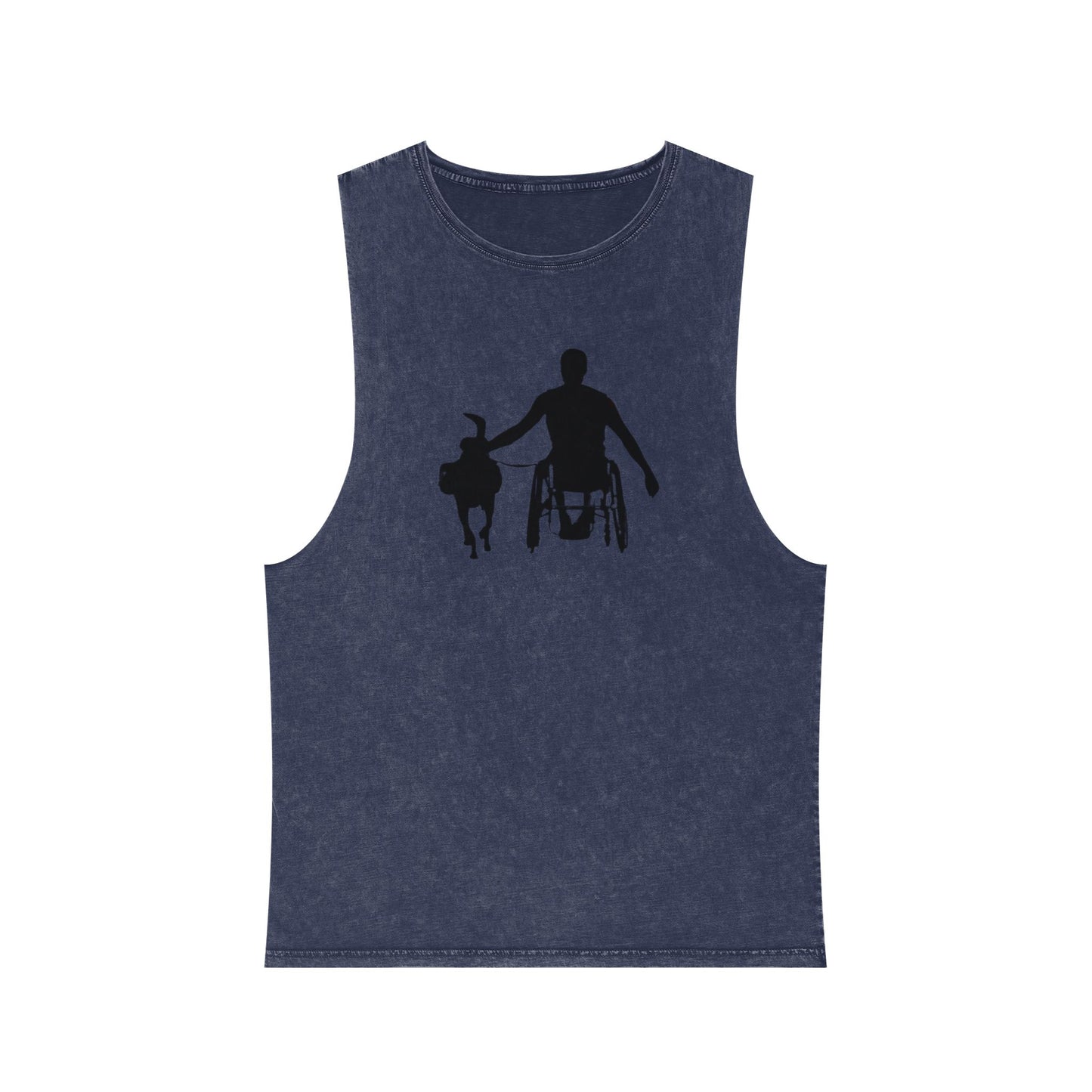 Empowerment Stonewash Tank Top for Active Living