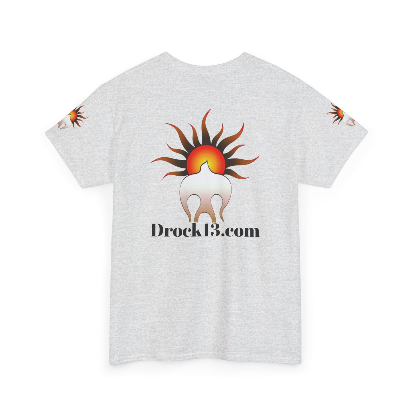 Drock Life Unisex Heavy Cotton Tee - Casual Graphic T-Shirt for Everyday Style