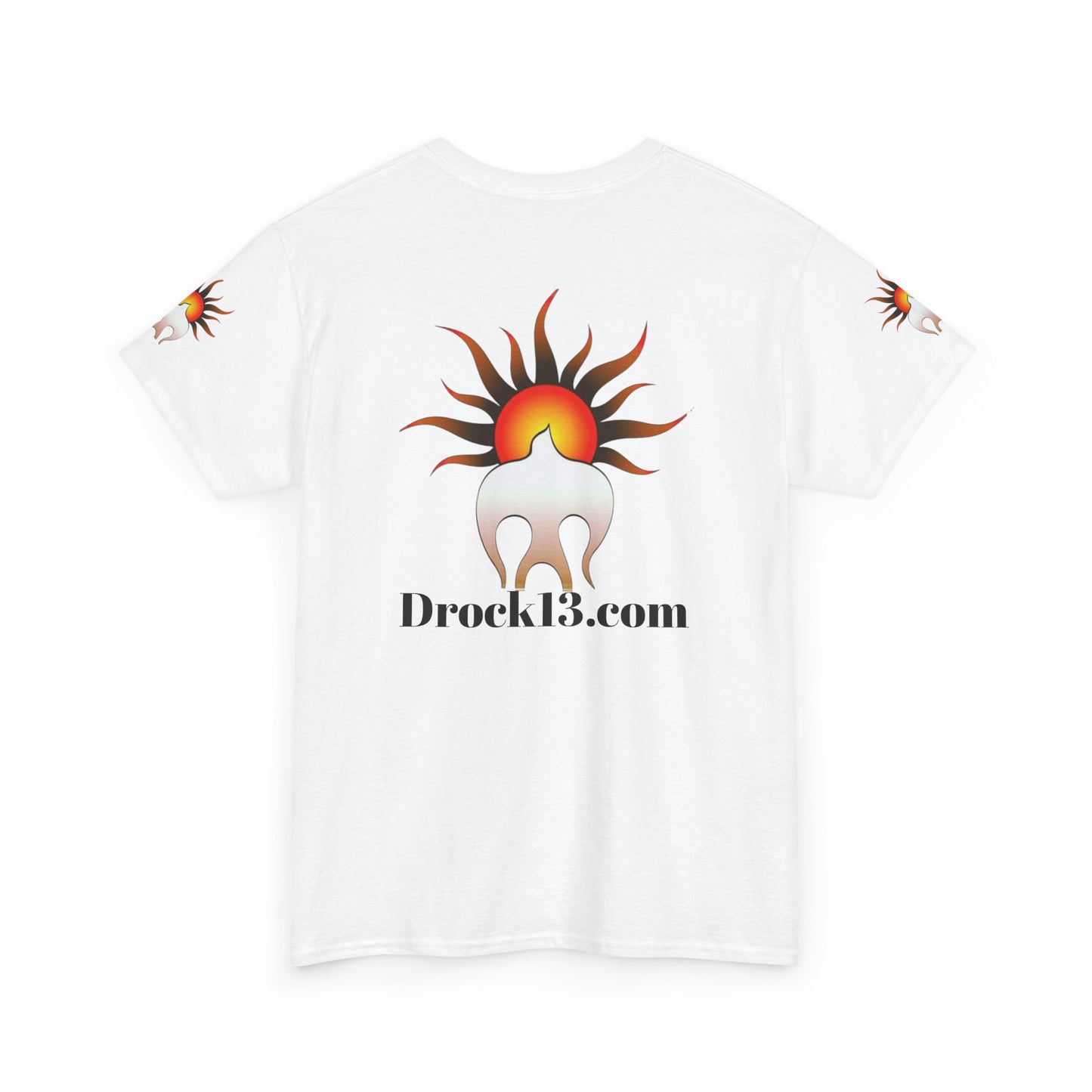 Drock Life Unisex Heavy Cotton Tee - Casual Graphic T-Shirt for Everyday Style