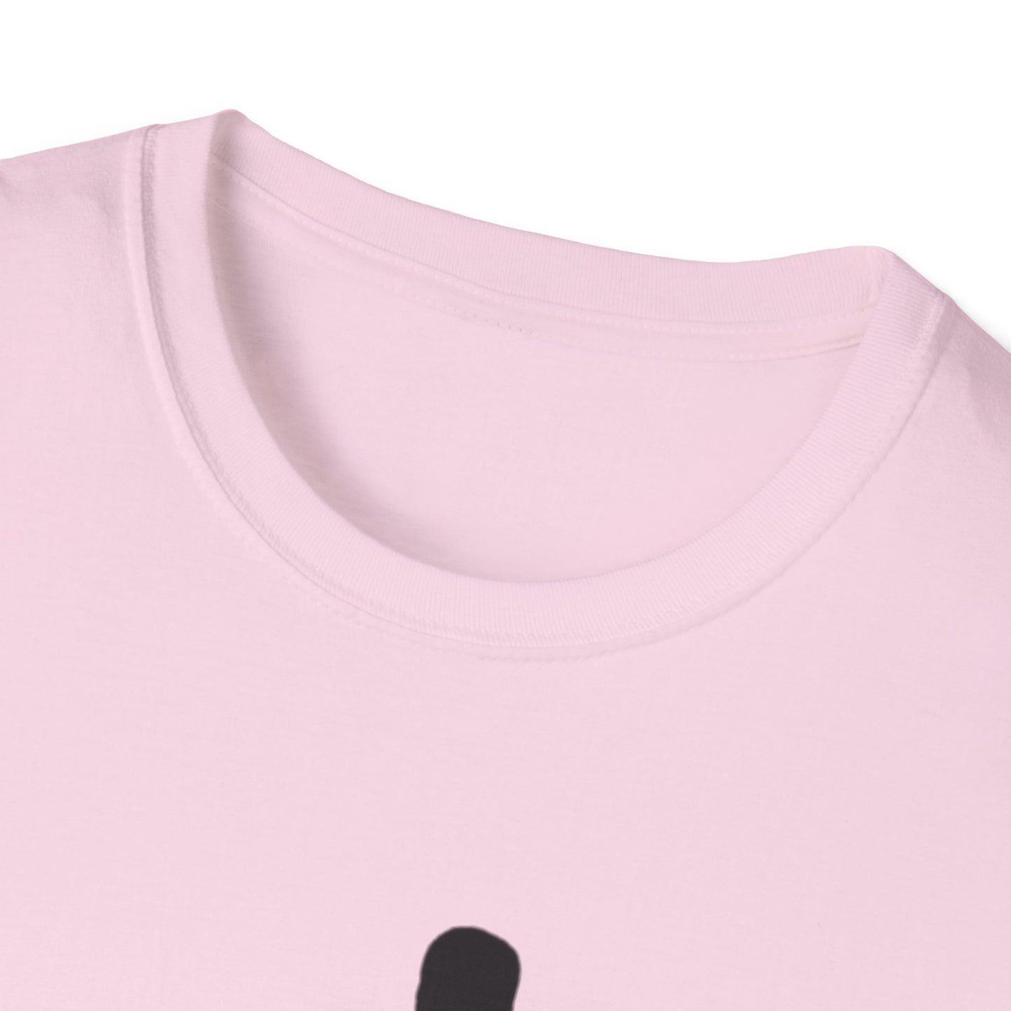 Empathy in Motion Unisex Softstyle T-Shirt – Inclusive Design for Pet Lovers