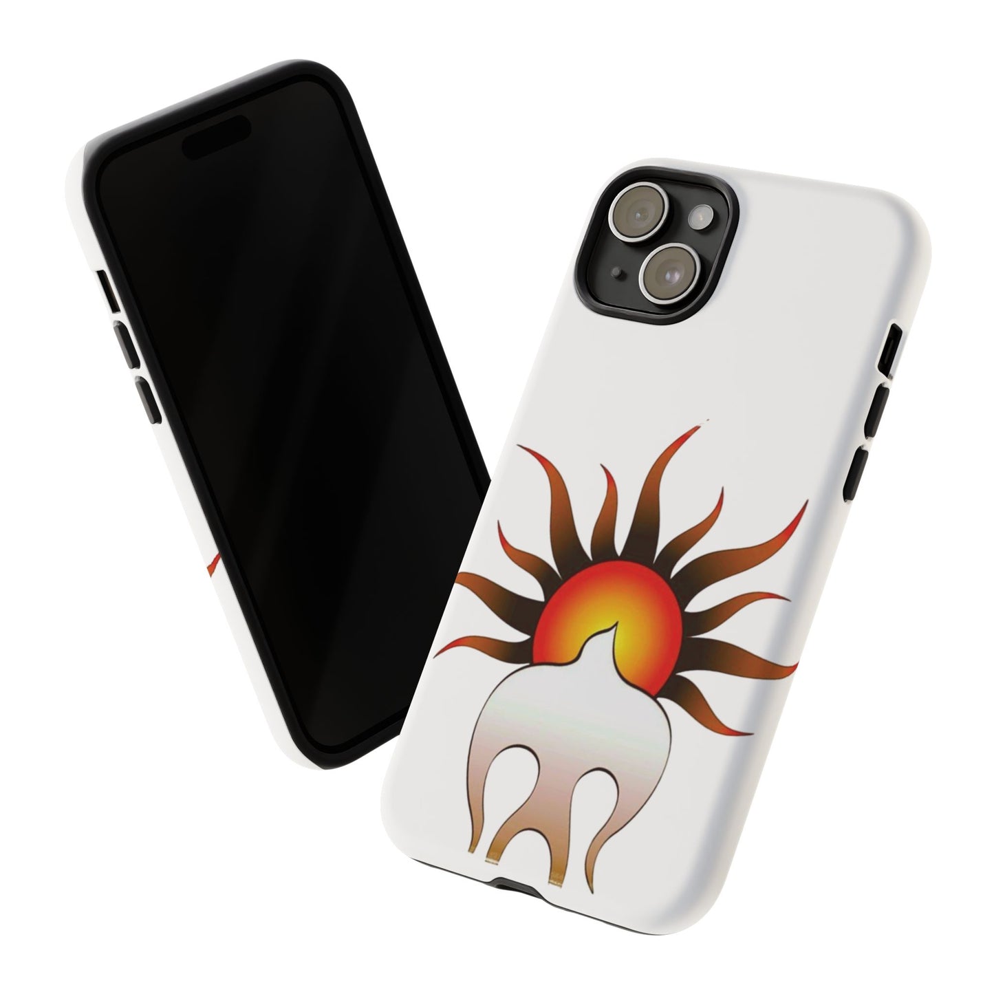 Sunburst Tough Phone Case – Stylish Protection for Outdoor Enthusiasts