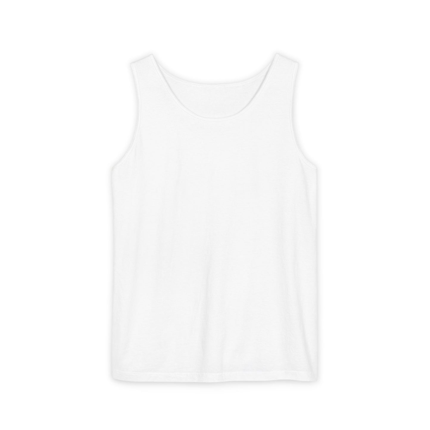 Unisex Garment-Dyed Tank Top - 'DROCK SUPPORT' - Casual Comfort for Every Occasion