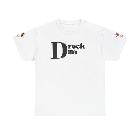 Drock Life Unisex Heavy Cotton Tee - Casual Graphic T-Shirt for Everyday Style