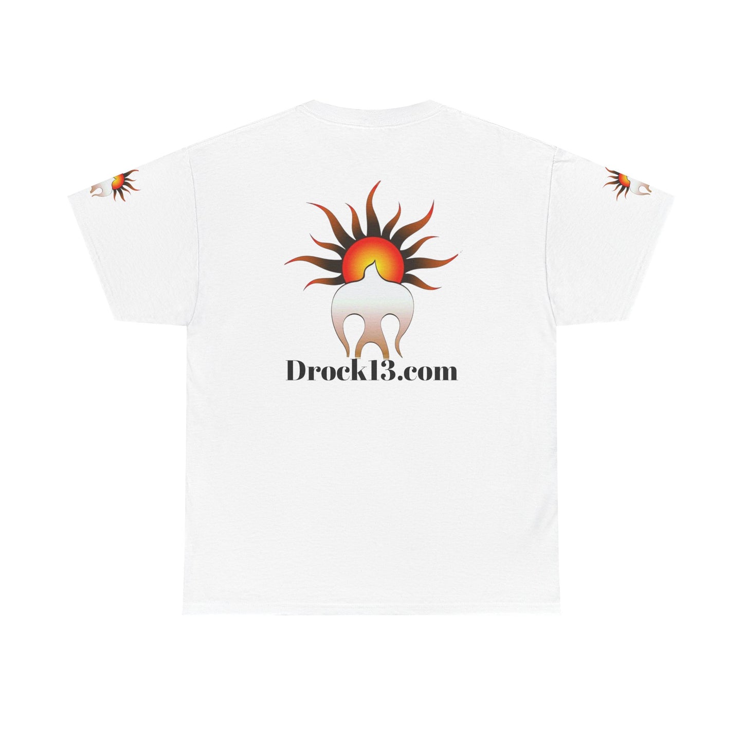 Drock Life Unisex Heavy Cotton Tee - Casual Graphic T-Shirt for Everyday Style